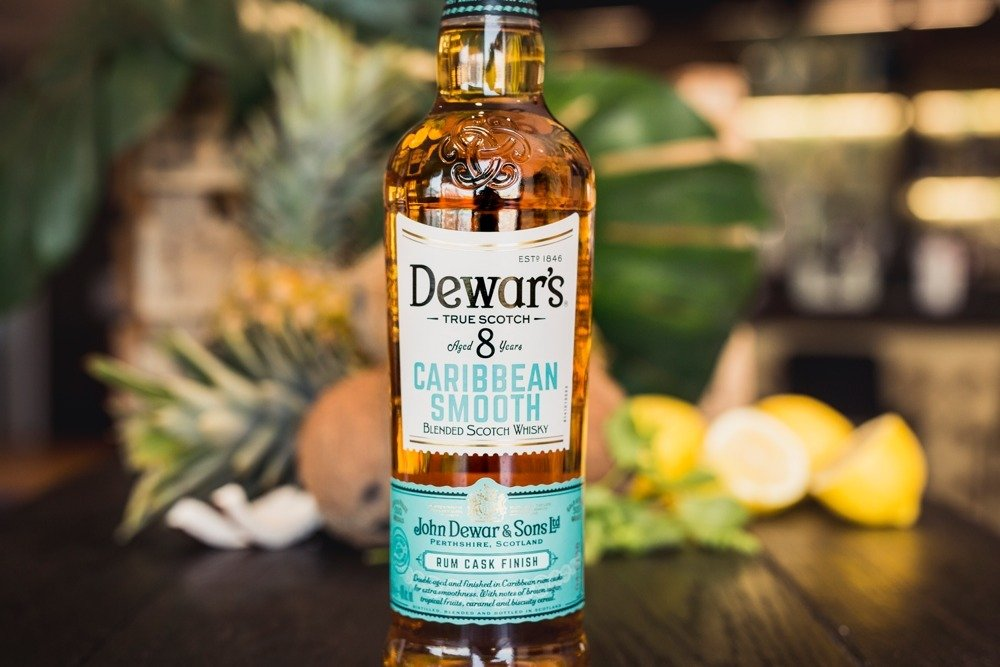 Dewar' s Whisky|Dewars 8 years Caribbean smoothy威士忌單支雙杯 客製化禮物（文字雕刻） - Design Your Own Wine