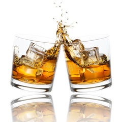 8週年紀念文字定制威士忌對杯 | Custom 8 years anniversary Wording Whisky Glasses ( Pair) | 8 years anniversary - Design Your Own Wine