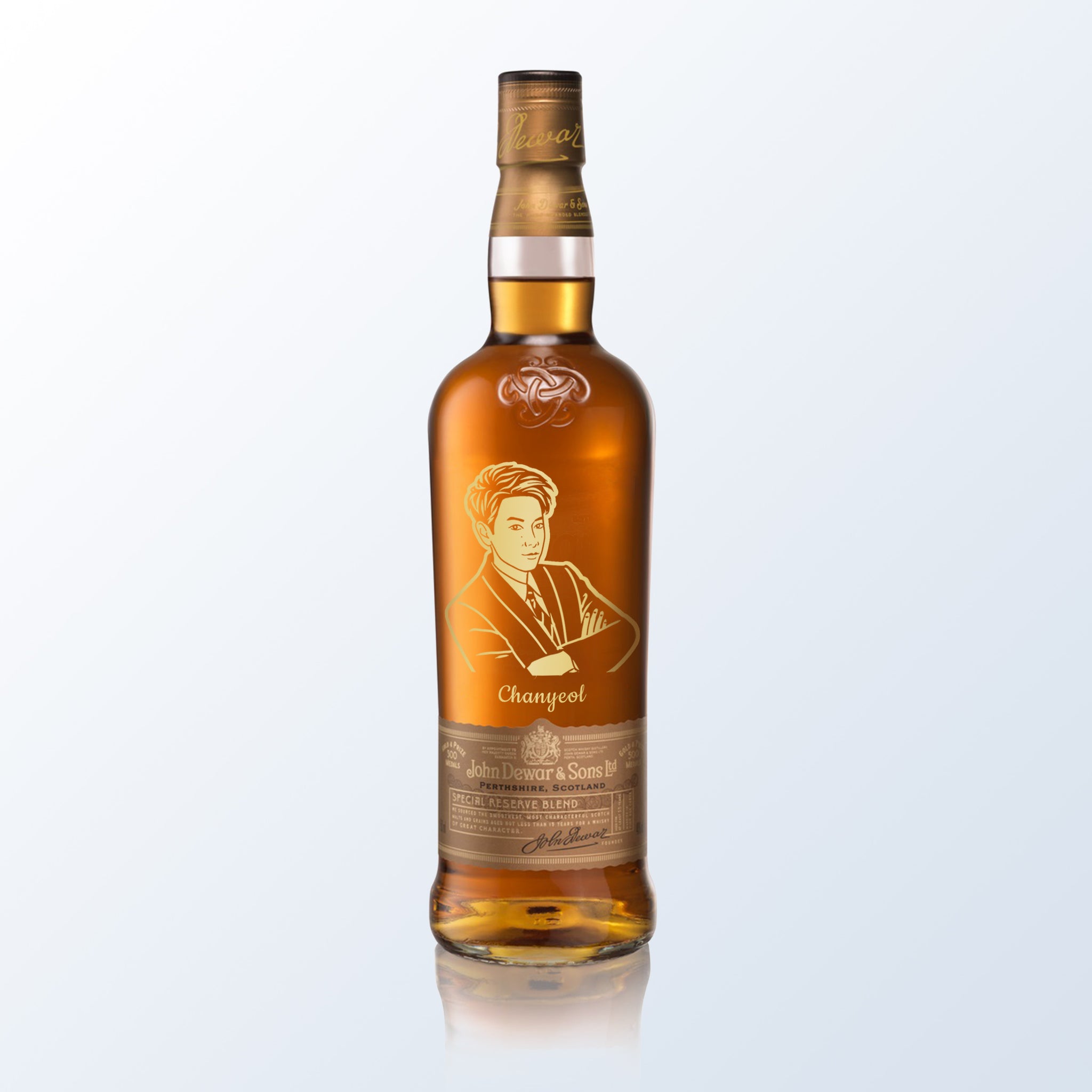 Dewar' s Whisky|Dewar's 15 Years Old威士忌單支雙杯 客製化禮物（文字雕刻） - Design Your Own Wine