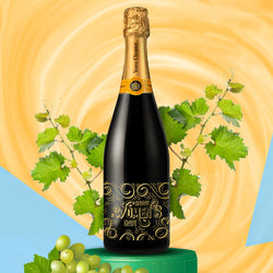 Queen's Day Gift| Veuve Clicquot Brut Rosé with Engraving |專屬定制香檳（文字雕刻） - Design Your Own Wine