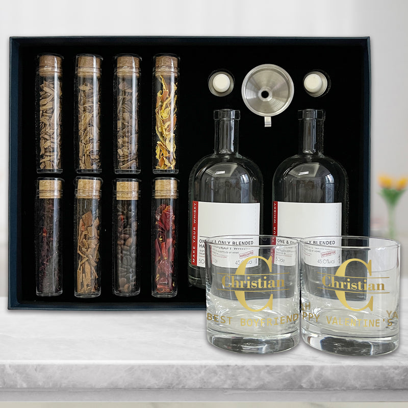 Valentine' s Gift| Make Your Whisky 套裝 訂製禮物 情人節禮物 送男友 - Design Your Own Wine