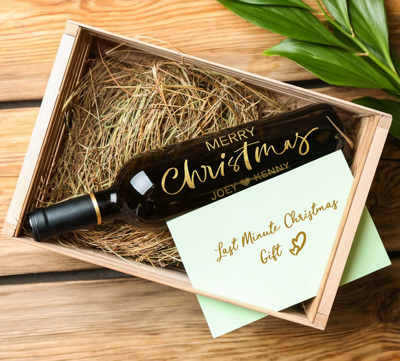 LAST MINUTES: Christmas Personalize Wine (Guaranteed Delivery Before Christmas!) - Design Your Own Wine