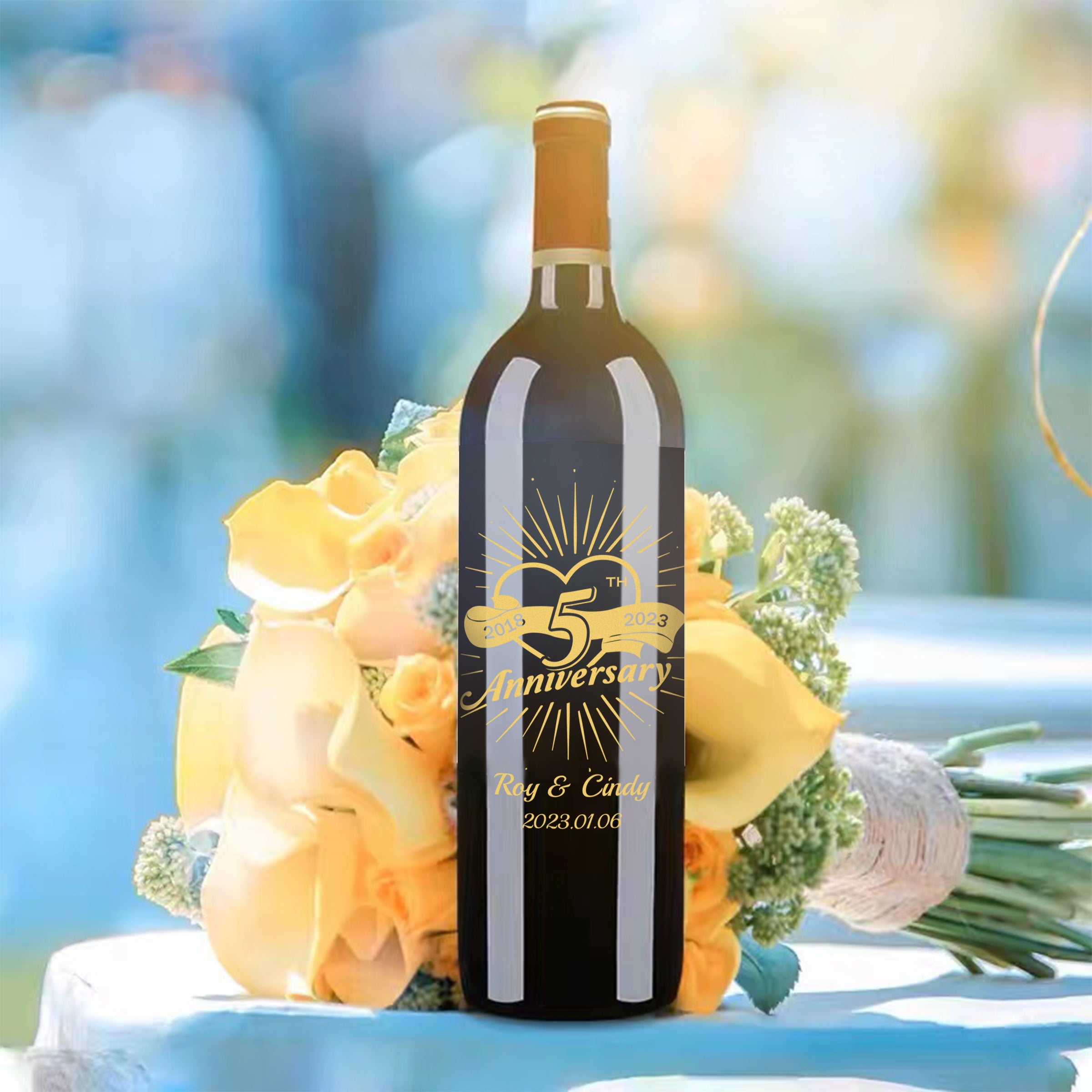 Valentine' s Gift| 訂製週年紀念紅酒 紀念禮物 結婚紀念禮物 情人節禮物 - Design Your Own Wine