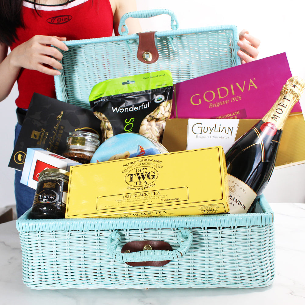 豪華送禮食物籃01- Luxury Food Hamper - Design Your Own Wine