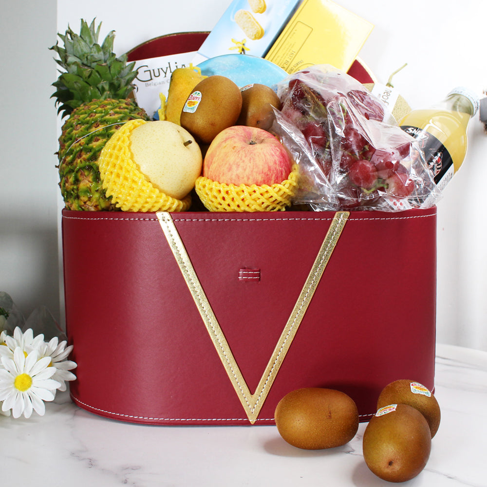 送禮食物果籃03-  Food & Fruit Hamper - Design Your Own Wine