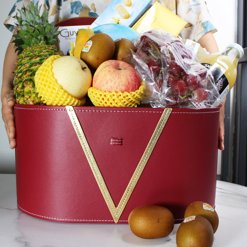 送禮食物果籃03-  Food & Fruit Hamper - Design Your Own Wine