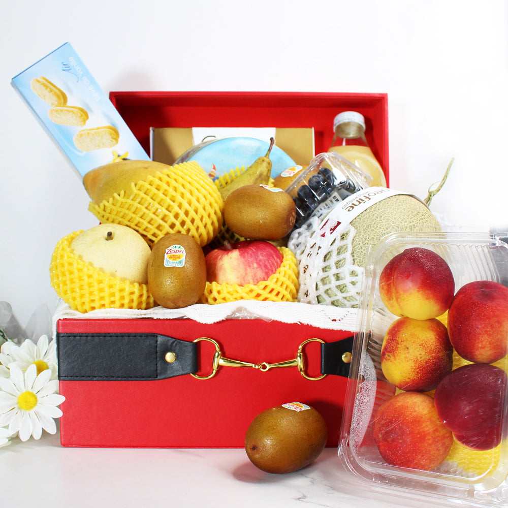 送禮食物果籃04-  Food & Fruit Hamper - Design Your Own Wine