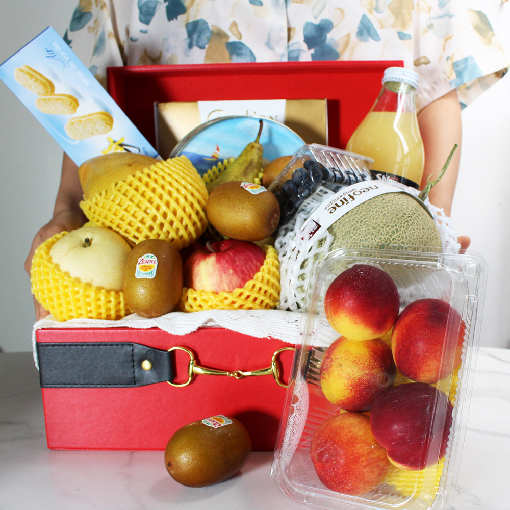 送禮食物果籃04-  Food & Fruit Hamper - Design Your Own Wine