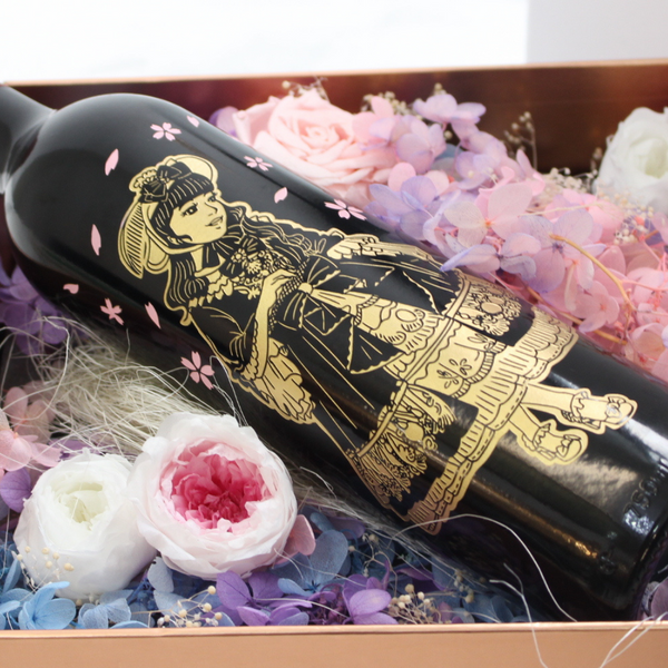 Lolita人像cos雕刻 ｜Cos Lolita Engraving - Design Your Own Wine