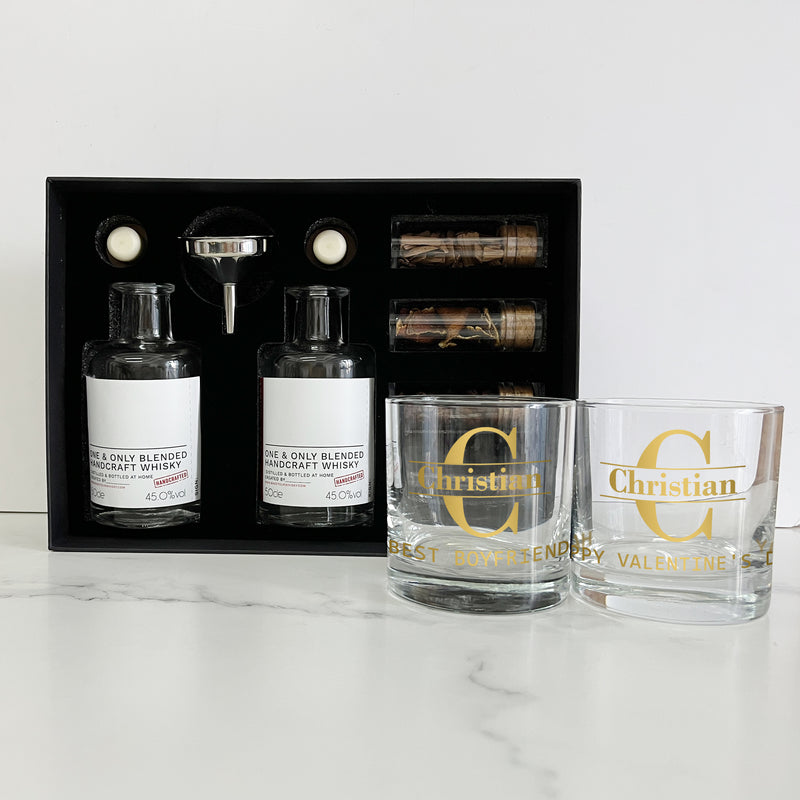 Valentine' s Gift| Make Your Whisky Mini套裝 訂製禮物 送男友情人節禮物 - Design Your Own Wine