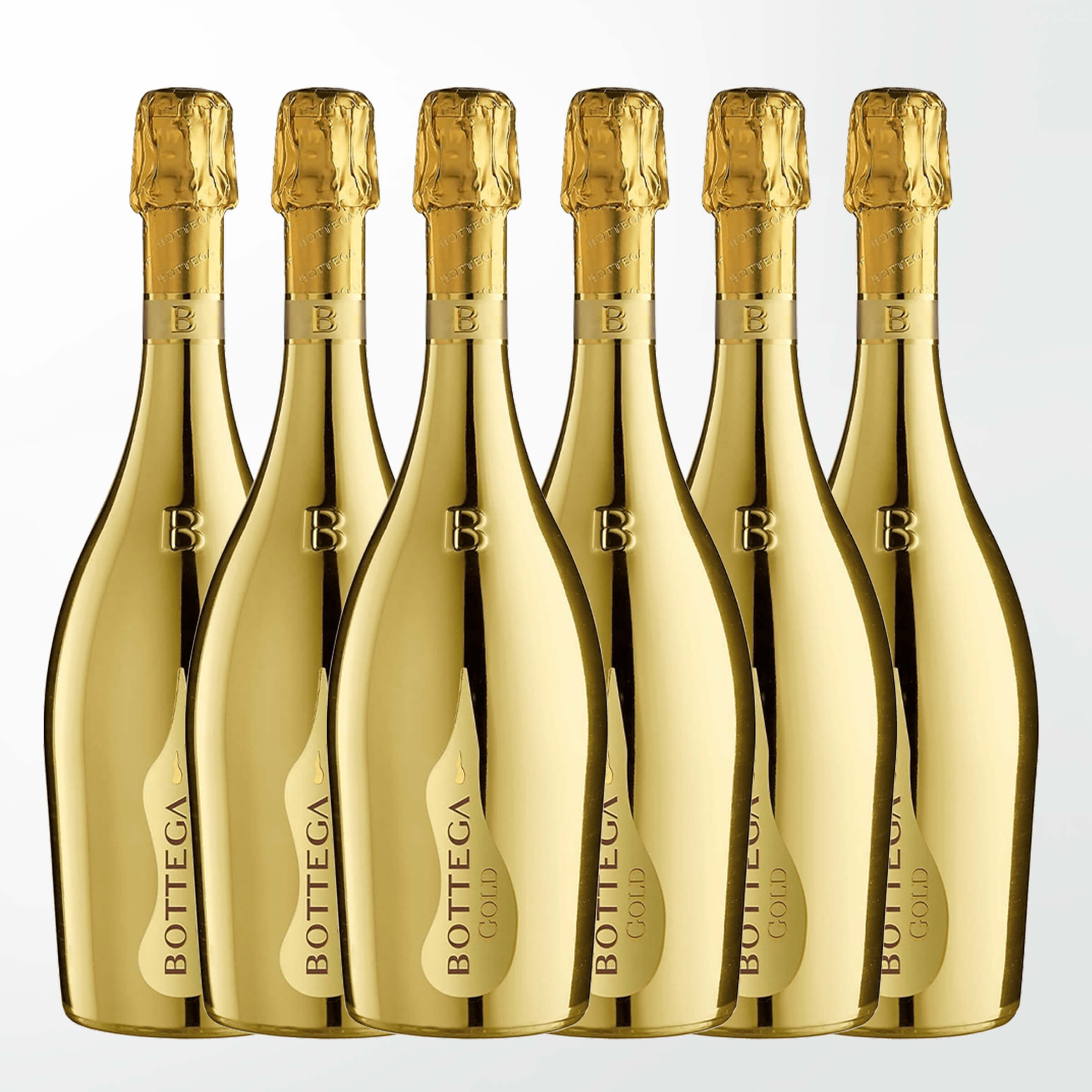 Bottega Prosecco-Gold |波特嘉金色普羅賽克氣泡酒6支裝（無雕刻） - Design Your Own Wine