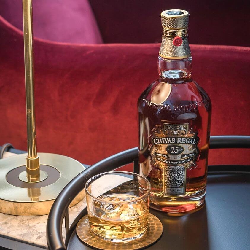 Chivas 25 & Bottega Whisky Glasses Gift Set with Engraving |芝華士25威士忌&Bottega威士忌杯套裝(含文字人像雕刻） - Design Your Own Wine