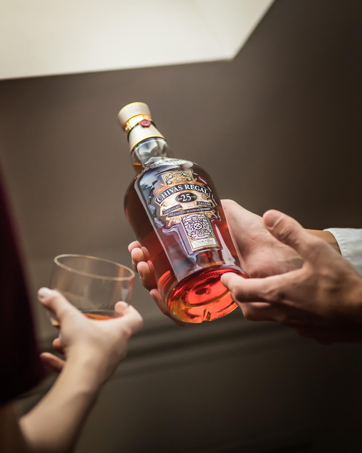Chivas 25 with Engraving |芝華士25威士忌(含人像雕刻） - Design Your Own Wine
