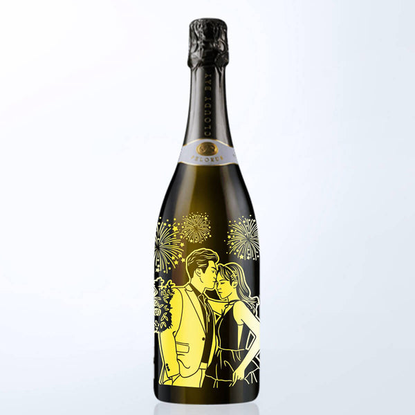 Cloudy Bay Pelorus with Engraving |雲霧之灣佩洛魯斯氣泡酒（含人像雕刻） - Design Your Own Wine