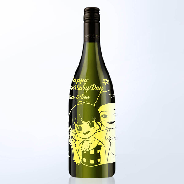 Cloudy Bay Sauvignon Blanc with Engraving |雲霧之灣白蘇維濃葡萄酒（含人像雕刻） - Design Your Own Wine