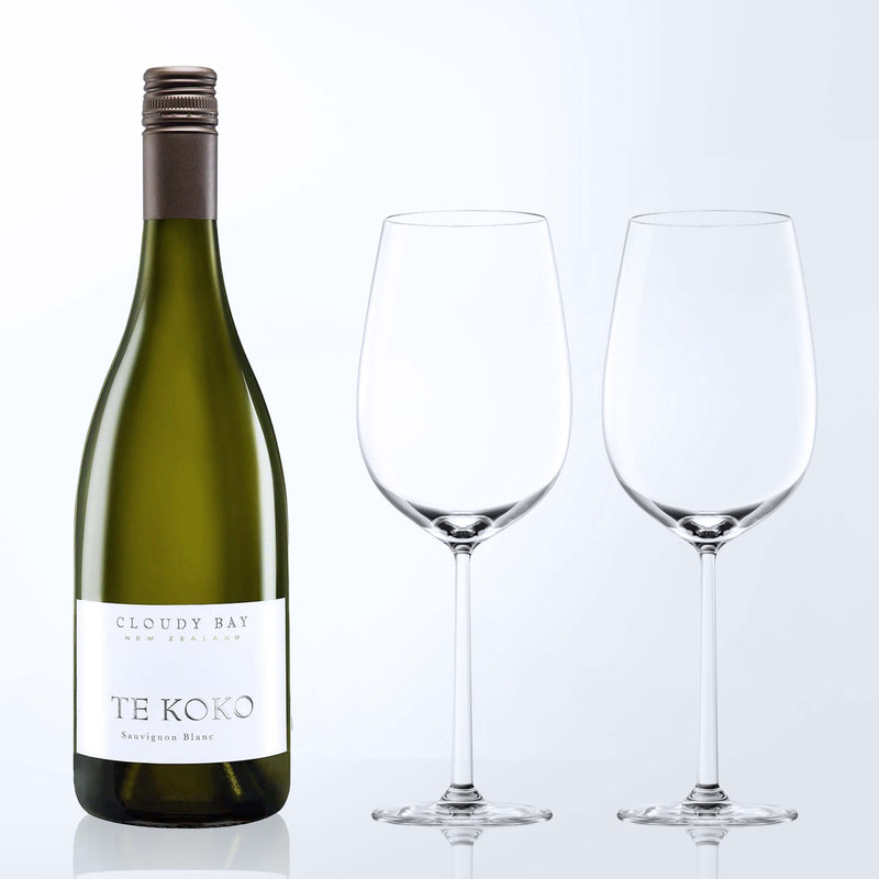 Cloudy Bay Te Koko & Bottega Wine Glasses Gift Set with Engraving |雲霧之灣蒂蔻蔻白葡萄酒&Bottega酒杯套裝(含名字人像雕刻） - Design Your Own Wine