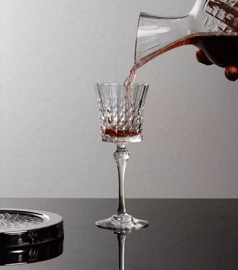 Eclat-Cristal D'arques Lady Diamond Wine Glasses  | 情迷磚石系列紅酒杯6個裝(無雕刻) - Design Your Own Wine