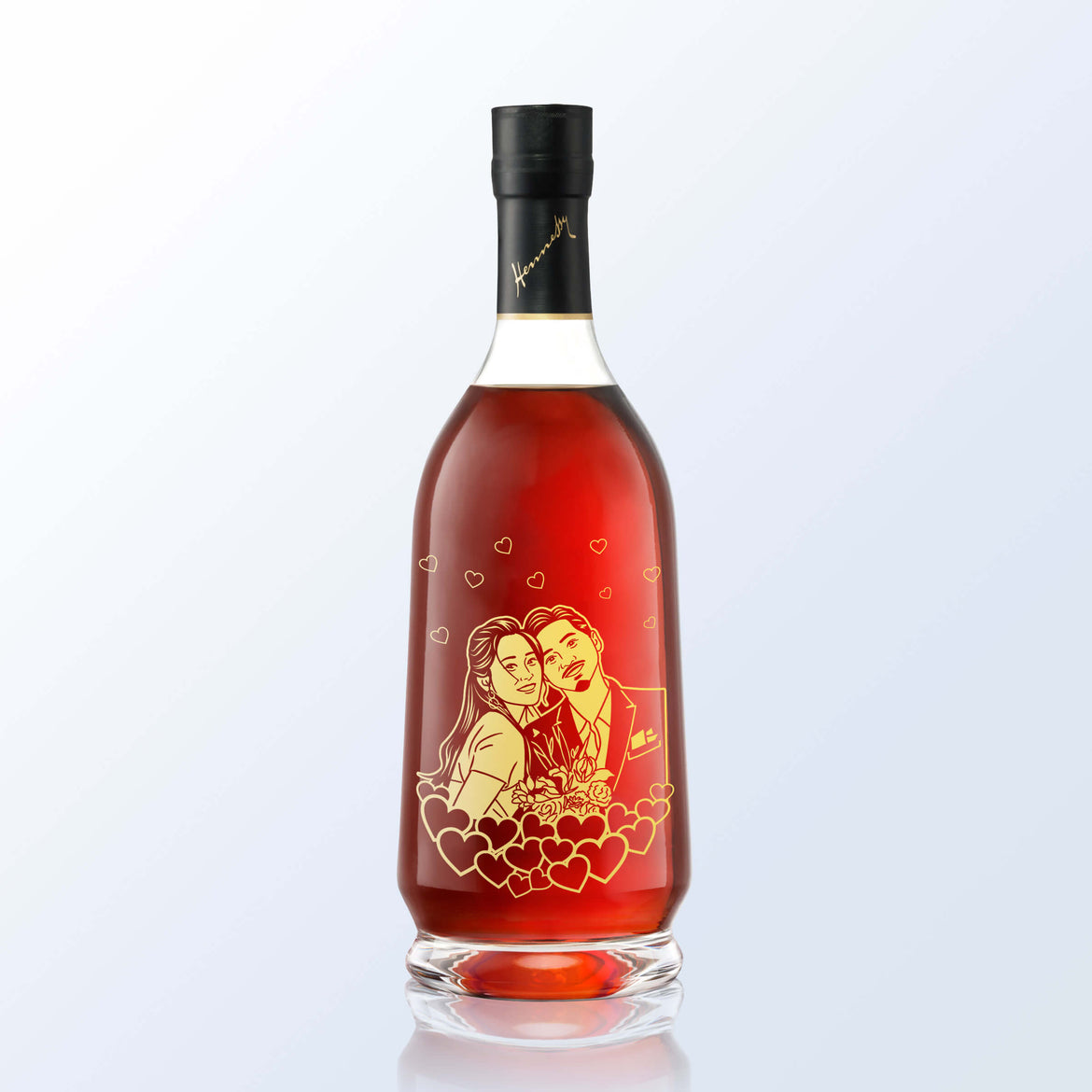 Hennessy V.S.O.P with Engraving | 軒尼詩V.S.O.P幹邑(含人像雕刻） - Design Your Own Wine