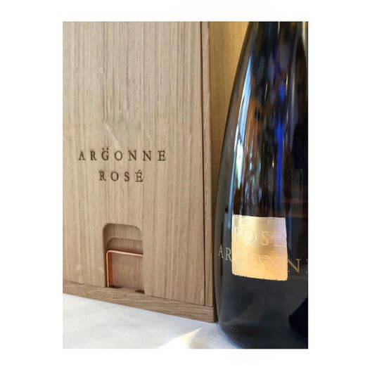 Henri Giraud Argonne rose 2011& Bottega Champagne Glasses Gift Set with Engraving |亨利吉羅2011年份橡木桶陳釀桃紅香檳&Bottega香檳杯套裝(含文字雕刻） - Design Your Own Wine
