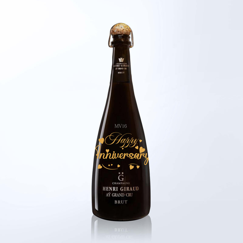 Henri Giraud MV16 with Engraving |亨利吉羅橡木桶陳釀香檳MV16(含文字雕刻） - Design Your Own Wine