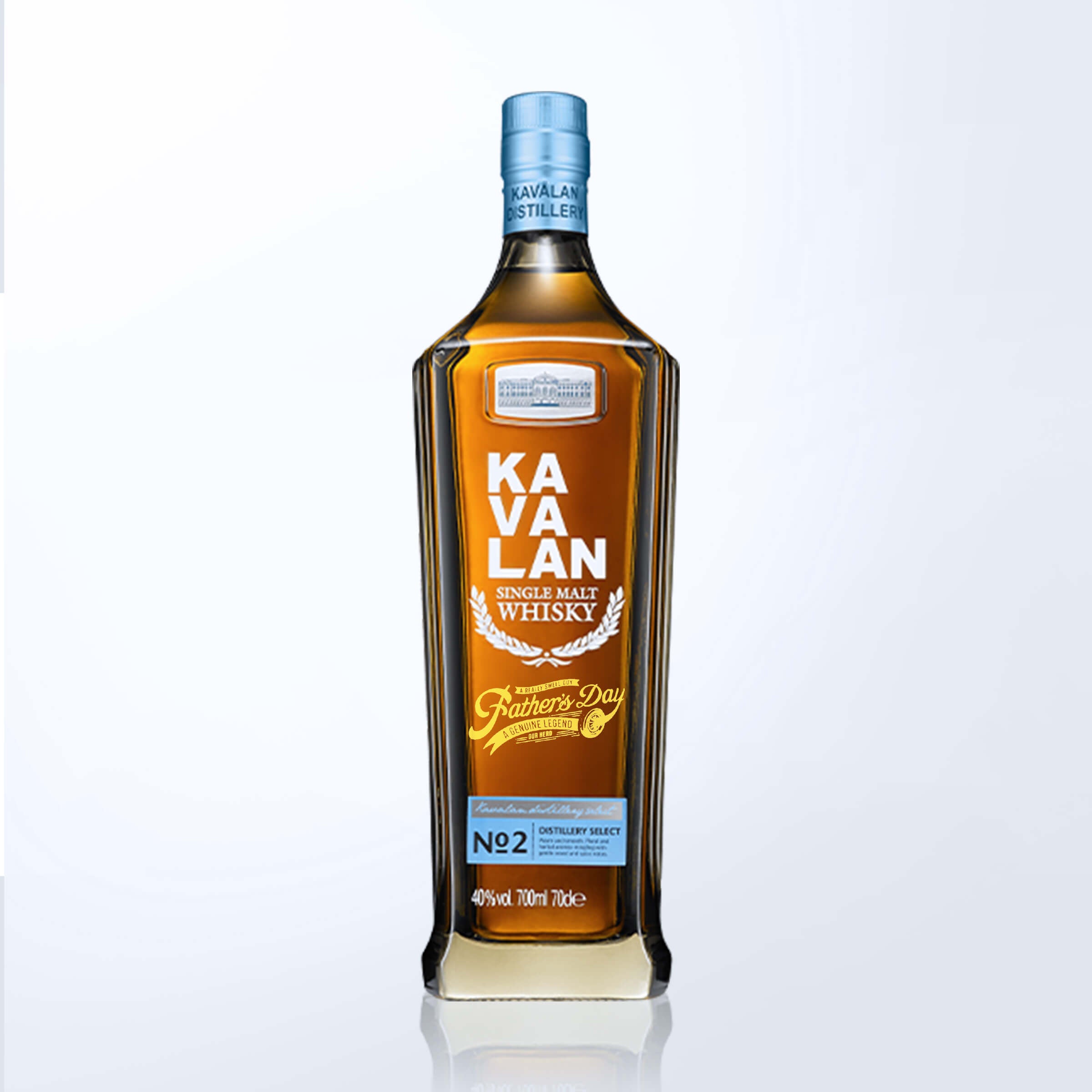 Kavalan Distillery Select No. 2 Single Malt Whisky with Engraving
