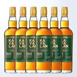 Kavalan Solist ex-Bourbon Single Cask Strength Single Malt Whisky |噶瑪蘭經典獨奏波本桶威士忌原酒單一麥芽威士忌6支裝（無雕刻） - Design Your Own Wine