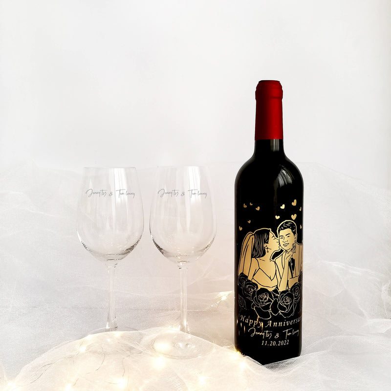 定制週年紀念禮物Le Marquis de Calon Ségur 2016紅酒套裝 - Design Your Own Wine