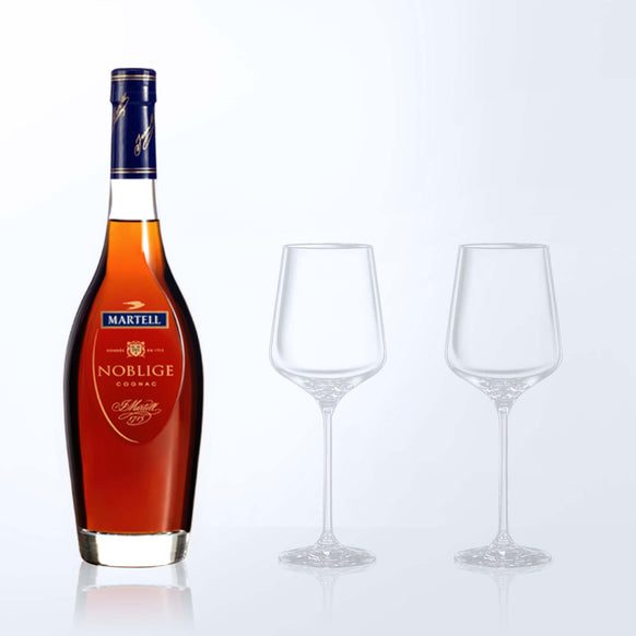 Martell Noblige & Bottega Crystal Glasses Gift Set with Engraving |馬爹利名仕 &Bottega水晶洋酒杯套裝(含文字雕刻） - Design Your Own Wine