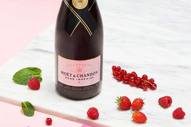 Moët & Chandon Rose Impérial & Bottega Champagne Glasses Gift Set with Engraving |酩悅玫瑰帝國香檳&Bottega香檳杯套裝(含名字人像雕刻） - Design Your Own Wine