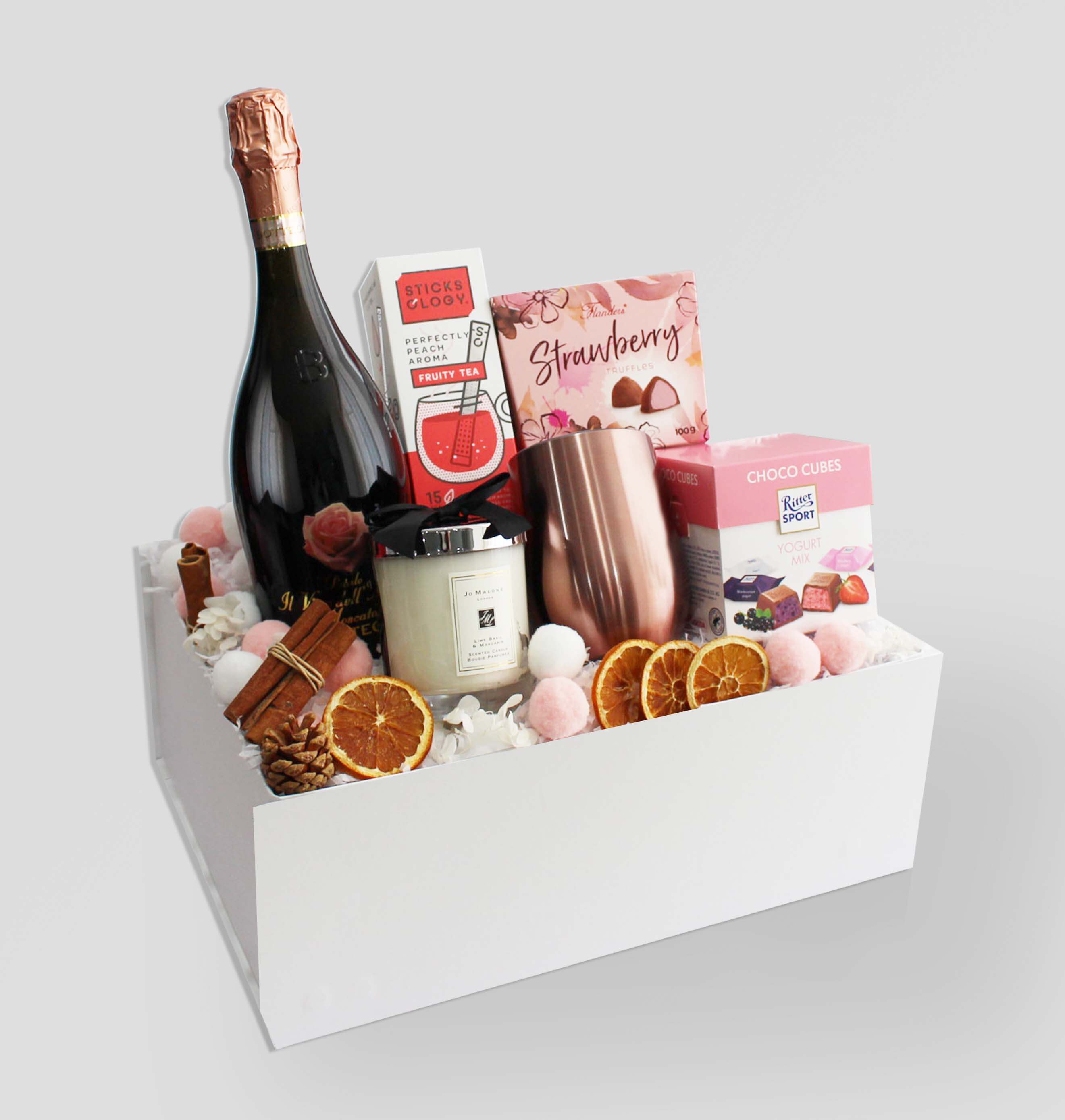 Mother's Day Gift Set | 母親節定制禮盒 | 粉紅玫瑰 - Design Your Own Wine