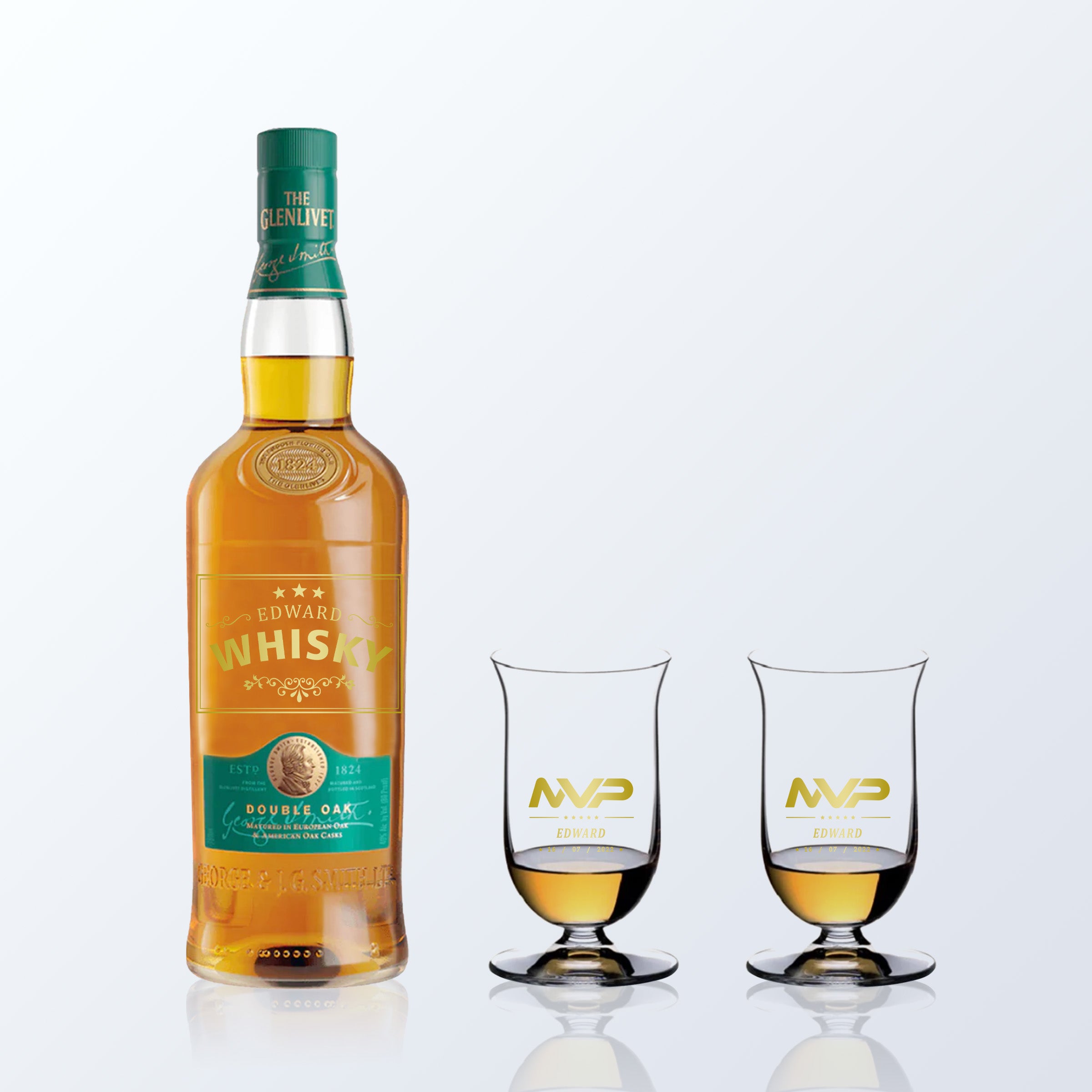Riedel Glasses|定制威士忌杯聞香杯對杯禮物套裝（客製化雕刻） - Design Your Own Wine
