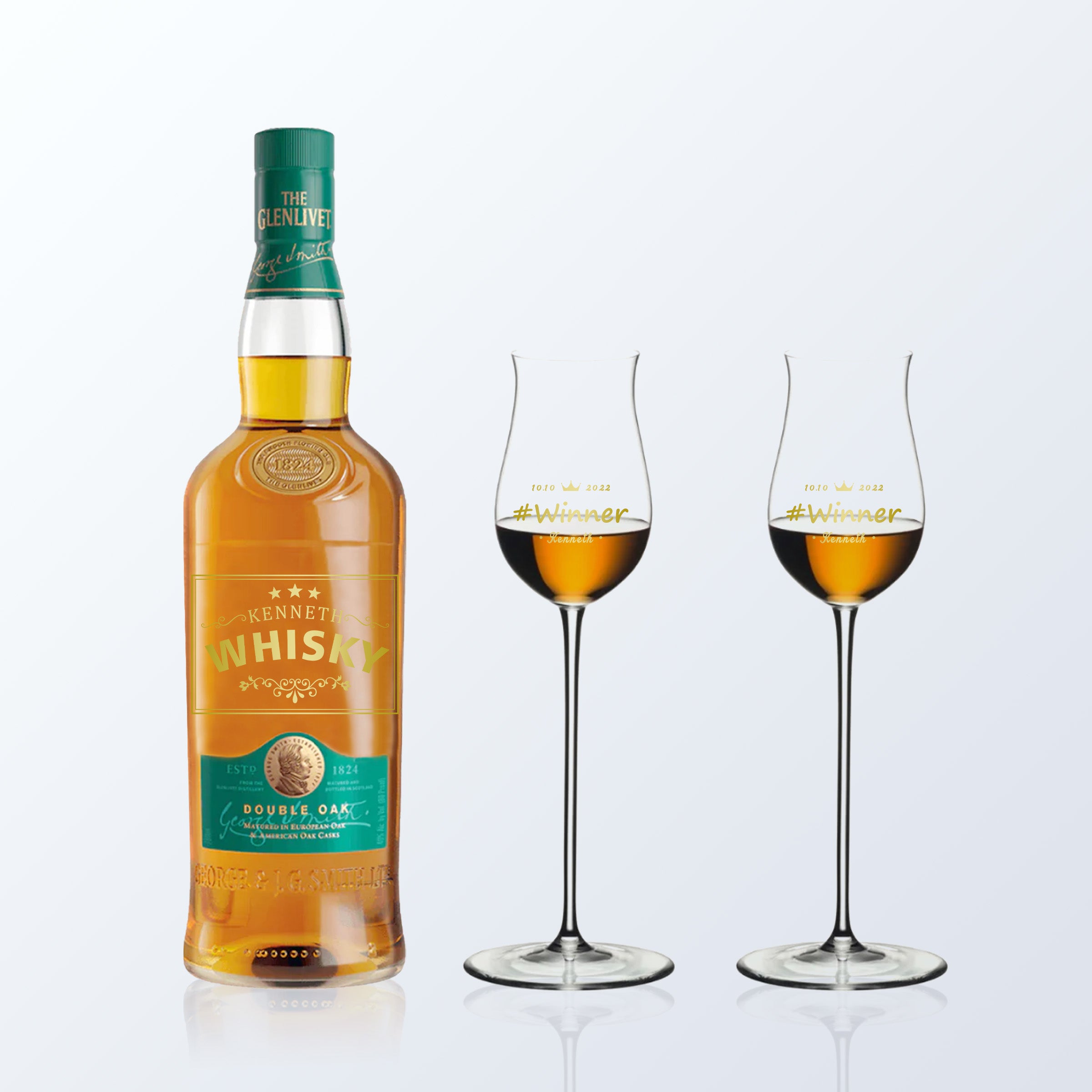 Riedel Glasses|定制高腳杯烈酒杯對杯Gift Set禮物套裝（客製化雕刻） - Design Your Own Wine