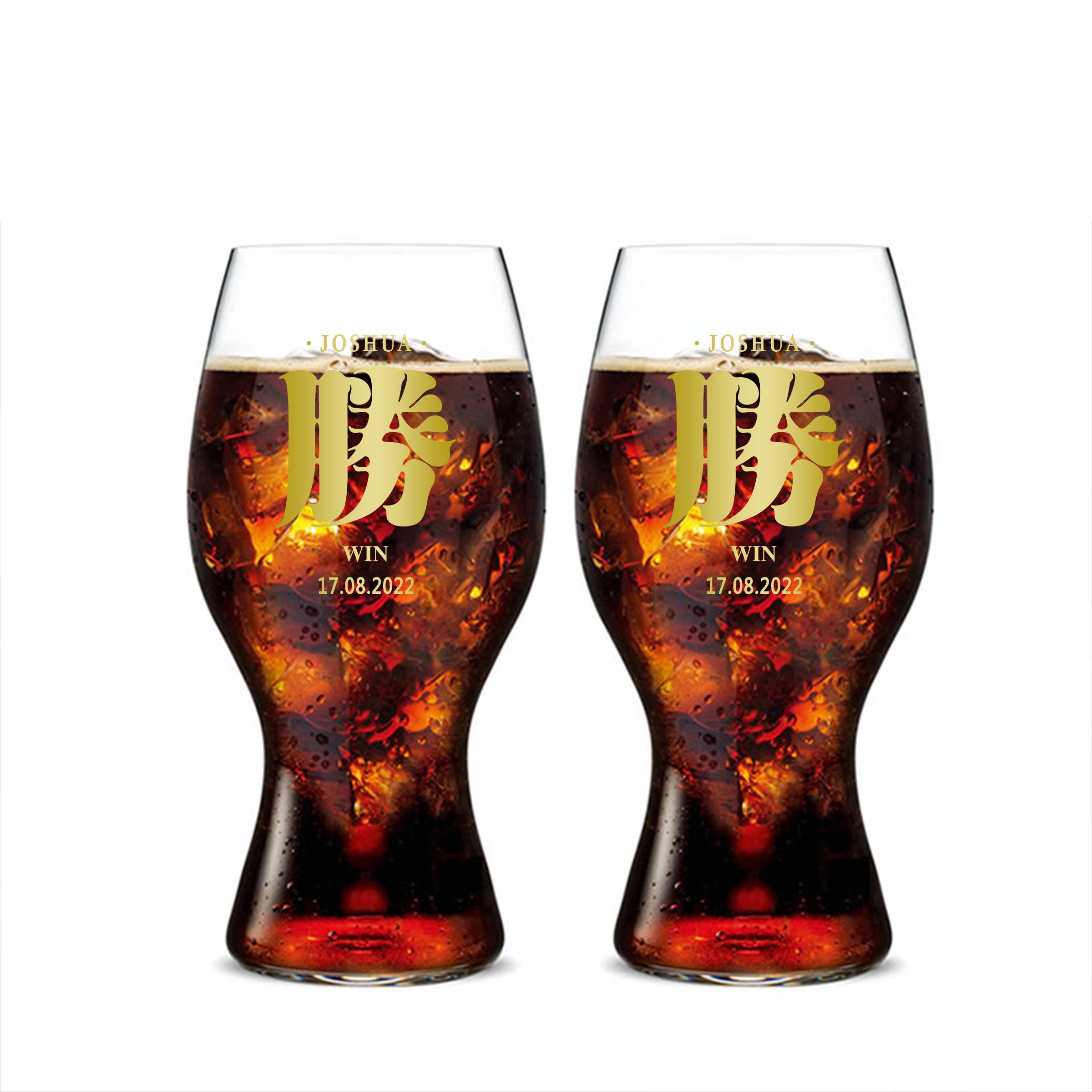 Riedel Glasses|Riedel & COCA COLA合作可樂杯啤酒杯對杯禮物（定制文字雕刻） - Design Your Own Wine