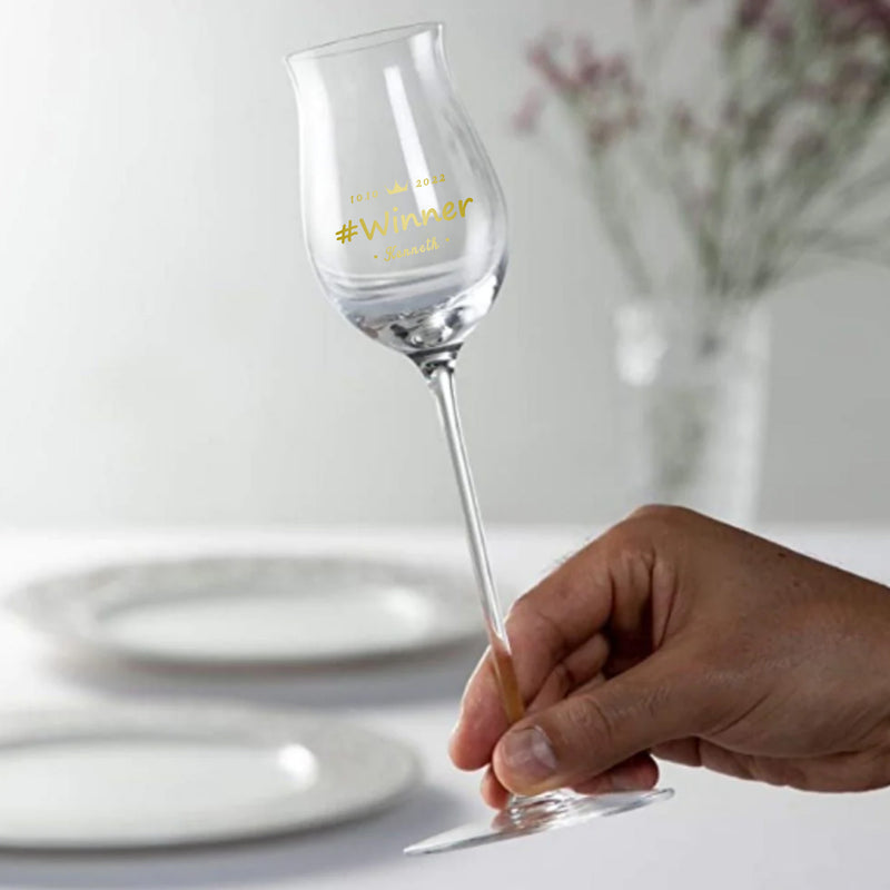 Riedel Glasses|定制威士忌對杯 高腳杯烈酒杯客製化禮物（文字雕刻） - Design Your Own Wine
