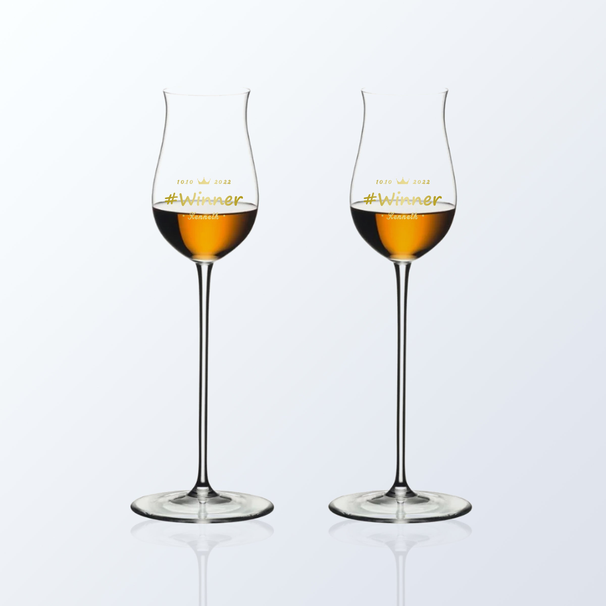 Riedel Glasses|定制威士忌對杯 高腳杯烈酒杯客製化禮物（文字雕刻） - Design Your Own Wine