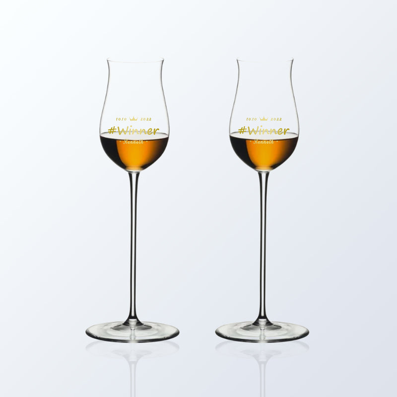 Riedel Glasses|定制威士忌對杯 高腳杯烈酒杯客製化禮物（文字雕刻） - Design Your Own Wine