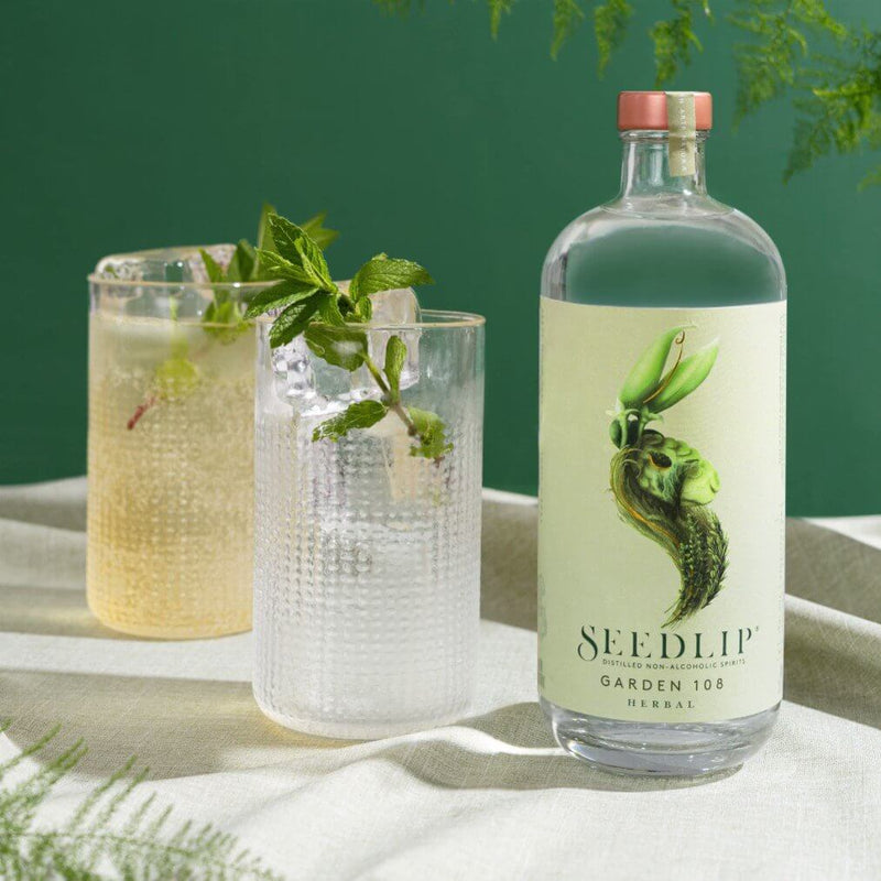 Seedlip Garden 108 & Bottega Whisky Glasses Gift Set with Engraving |Seedlip無酒精蒸餾酒套裝(含人像雕刻) - Design Your Own Wine