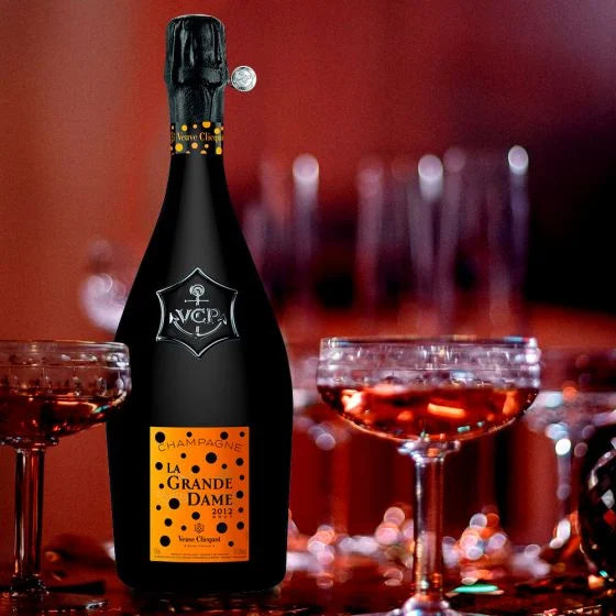 Veuve Clicquot La Grande Dame 2012 & Bottega Champagne Glasses Gift Set with Engravingwith Engraving |凱哥香檳&Bottega香檳杯套裝(含名字人像雕刻） - Design Your Own Wine