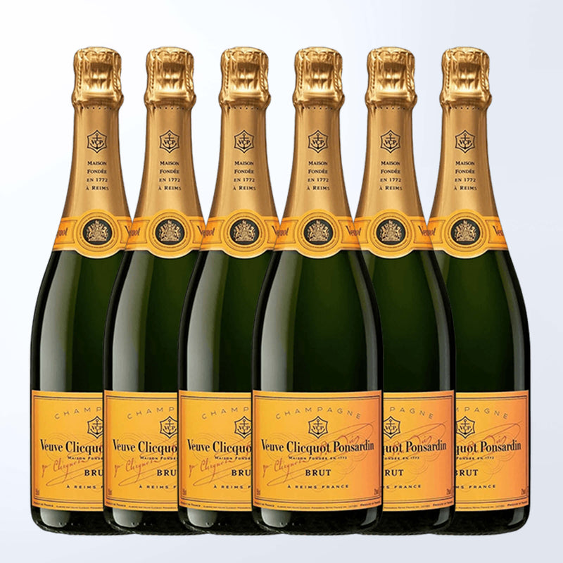 Veuve Clicquot’s Yellow Label Brut|凱哥黃標香檳6支裝（無雕刻） - Design Your Own Wine