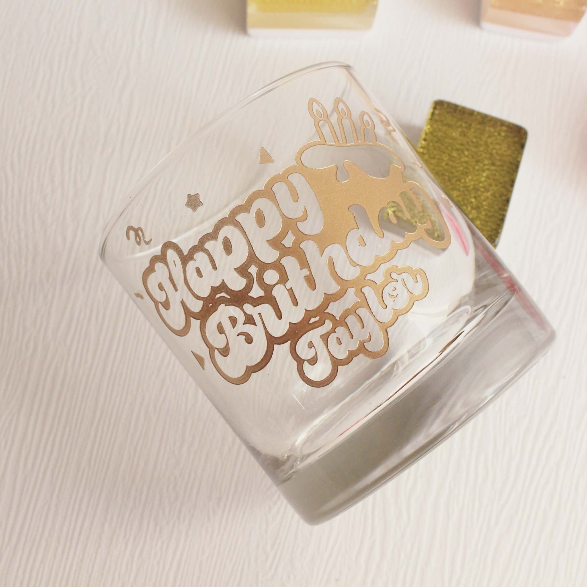 生日禮物|訂製威士忌對杯送朋友送親人（客製化雕刻） - Design Your Own Wine