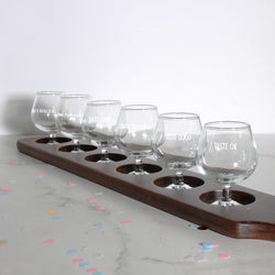 Personalize Beer Glasses Party Set x 6 glasses - Design Your Own Wine