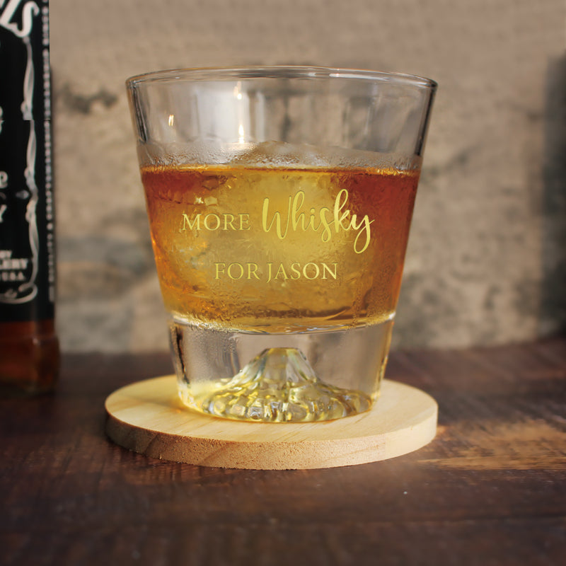 Personalize Fuji Moutain Whisky Glass - Design Your Own Wine