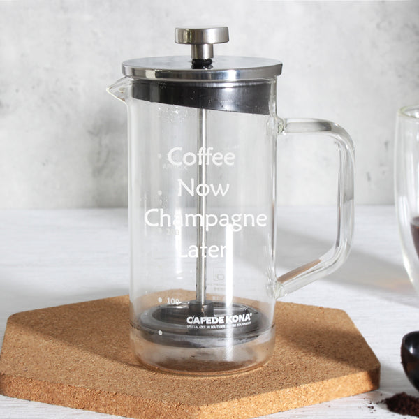 Personalize French Press - Design Your Own Wine