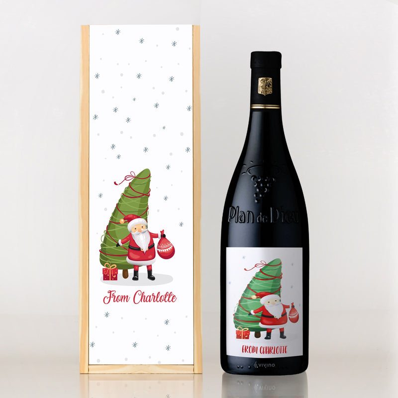 LIMITED EDITION: CUSTOMIZE Christmas French Fine Wine - Design Your Own Wine