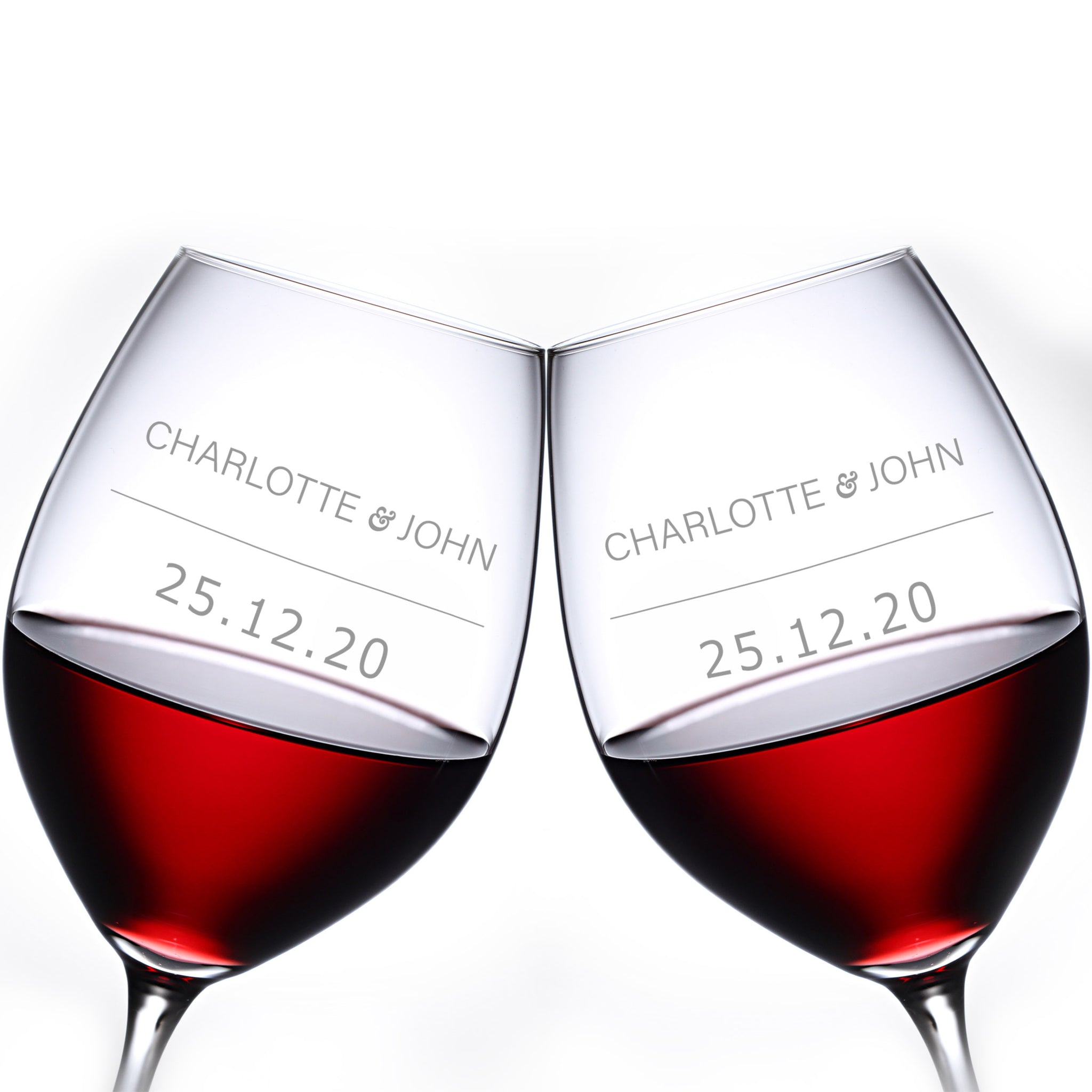 文字定制 Lucaris 紅酒對杯 | Custom Wording Lucaris Wine Pair Glasses | Signature - Design Your Own Wine