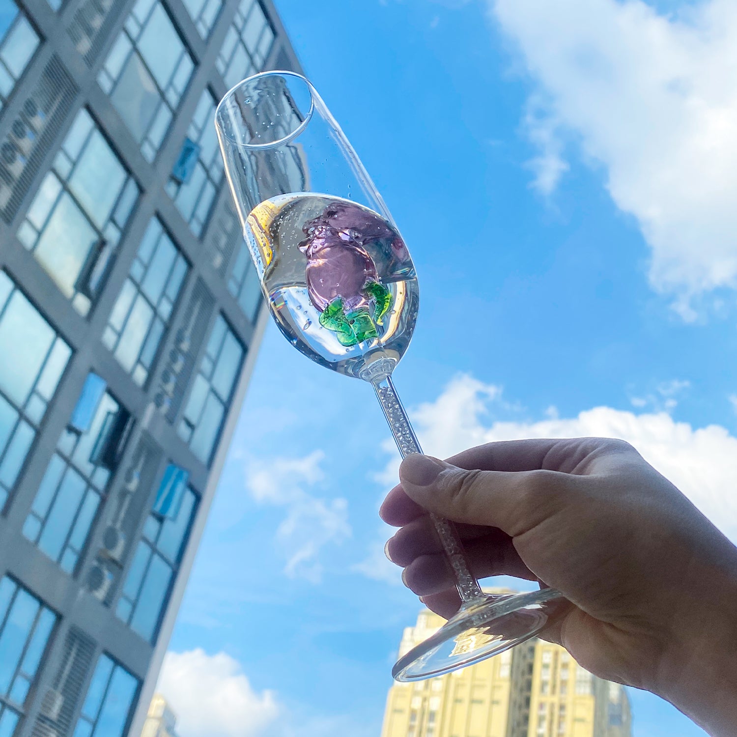 水晶玫瑰香檳杯禮盒| Crystal Rose Glasses Gift Set - Design Your Own Wine