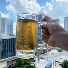 父親節啤酒杯 | Engrave Father's Day Beer Glass - Design Your Own Wine