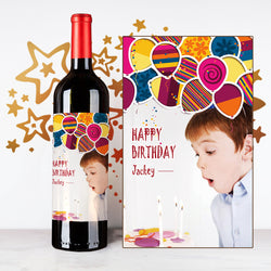 Personalize Happy Birthday Wine | 生日定制酒 - Design Your Own Wine