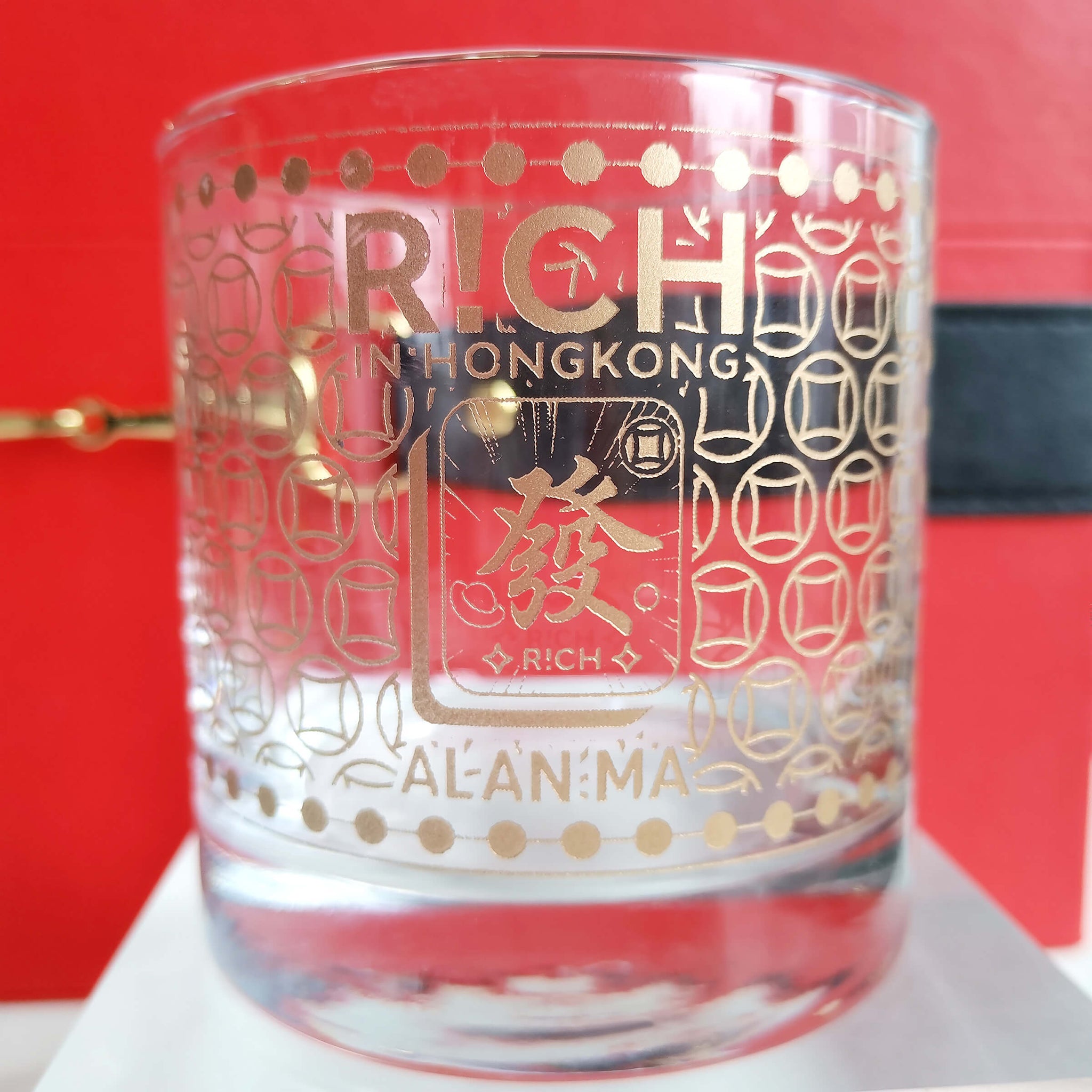 Gambling |禮物—訂製【發】RICH威士忌杯（雕刻） - Design Your Own Wine