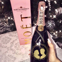 Moët & Chandon Rose Impérial |情侶紀念禮物Moet粉香檳（定制禮物）客製化 - Design Your Own Wine